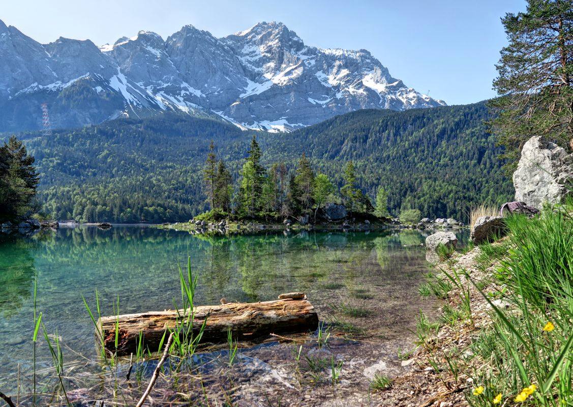 Morgenstille am Eibsee