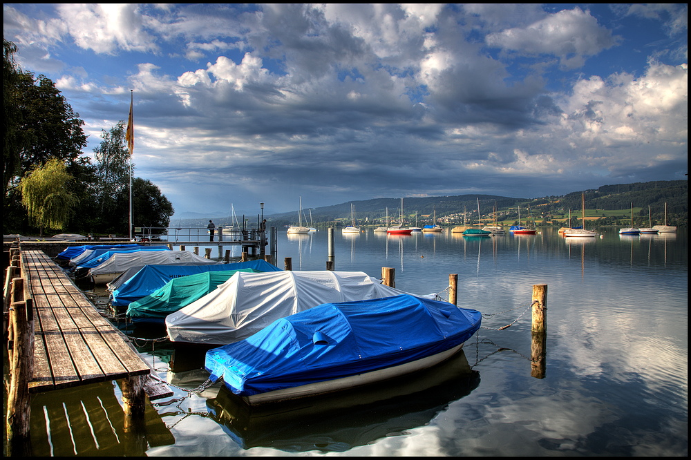 Morgenstille am See