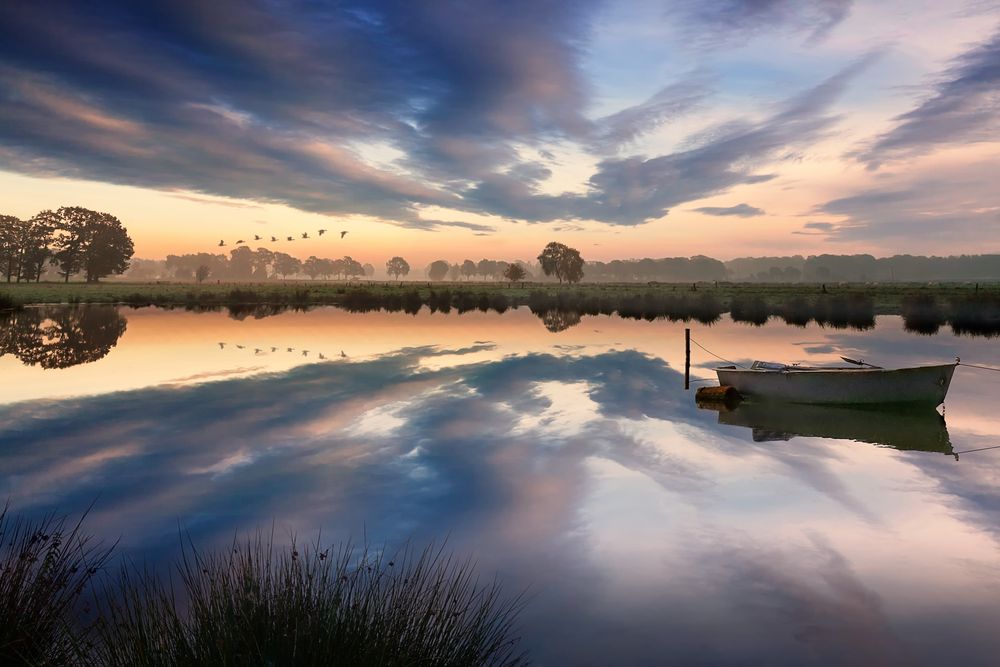 Morgenstille am See