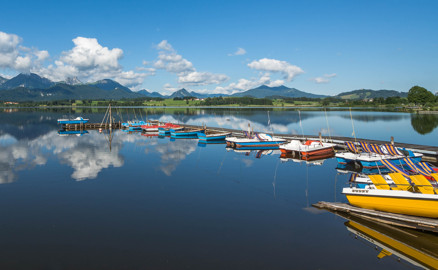 Morgenstille am See