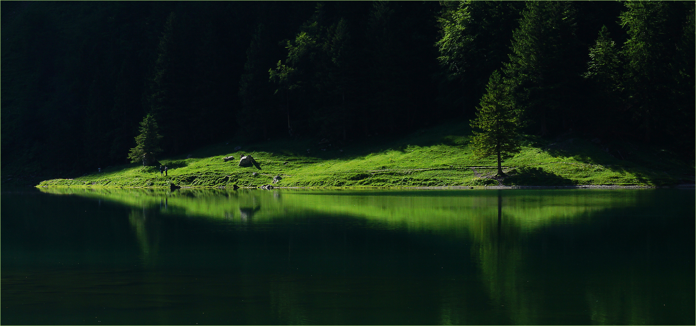 Morgenstille am Seealpsee