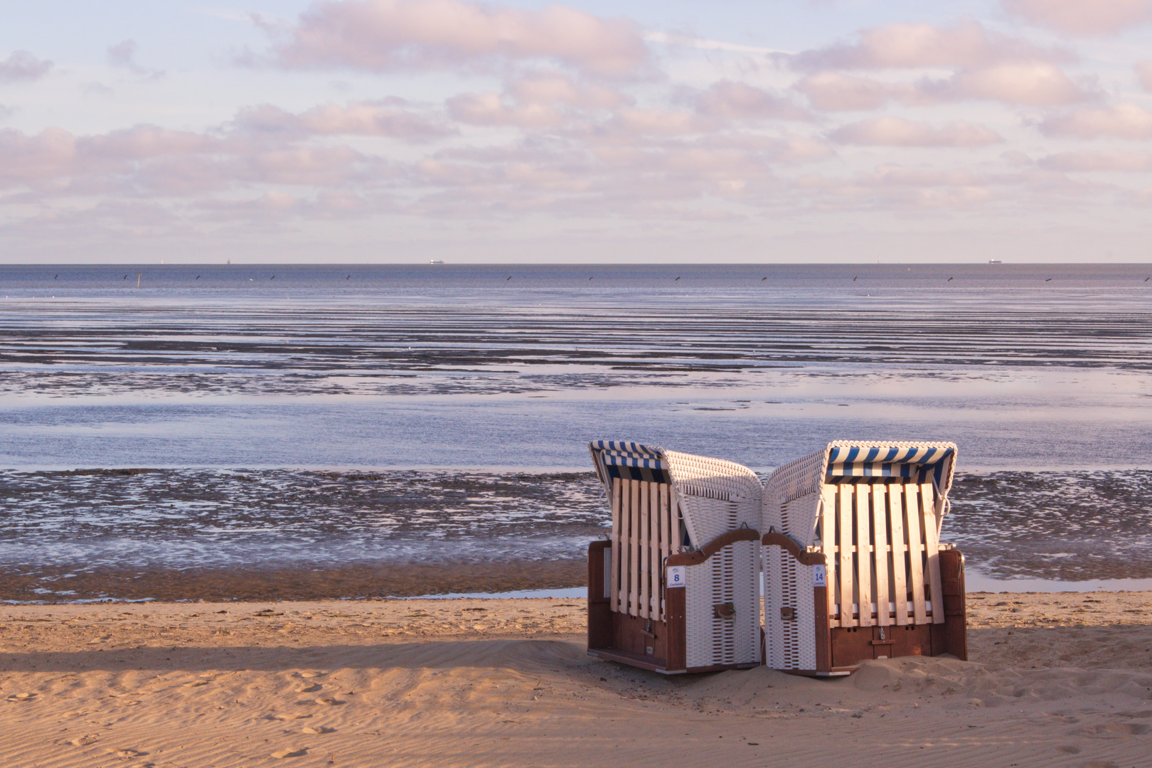 Morgenstille am Strand