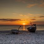 Morgenstille am Strand von Baabe