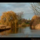 Morgenstimmung am Aasee in Bocholt