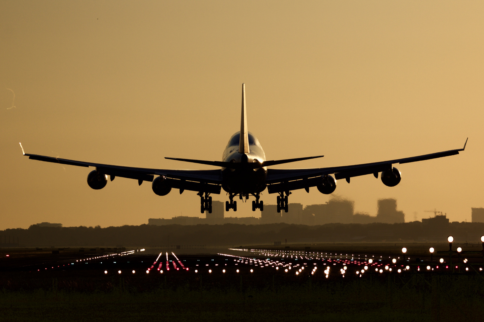 Morgenstimmung am Airport