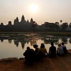 Morgenstimmung am Angkor Wat