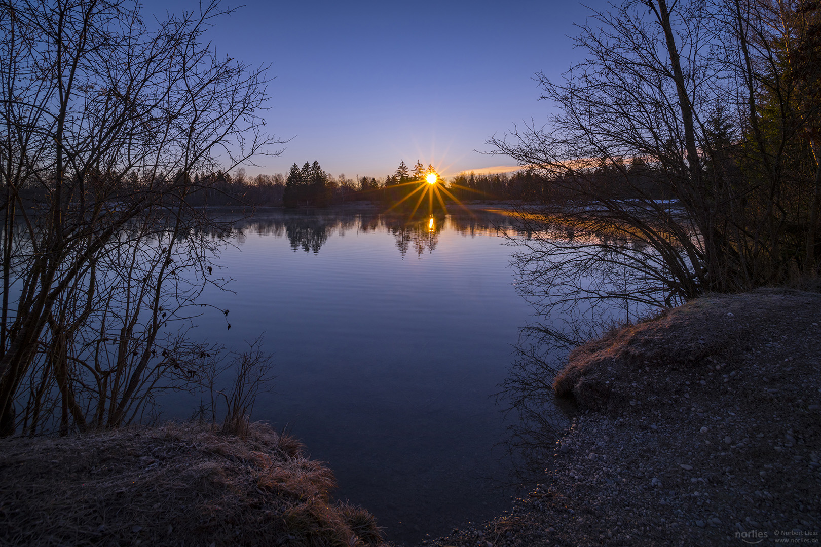 Morgenstimmung am Auensee