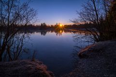 Morgenstimmung am Auensee