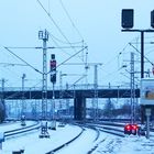 Morgenstimmung am Bahnhof