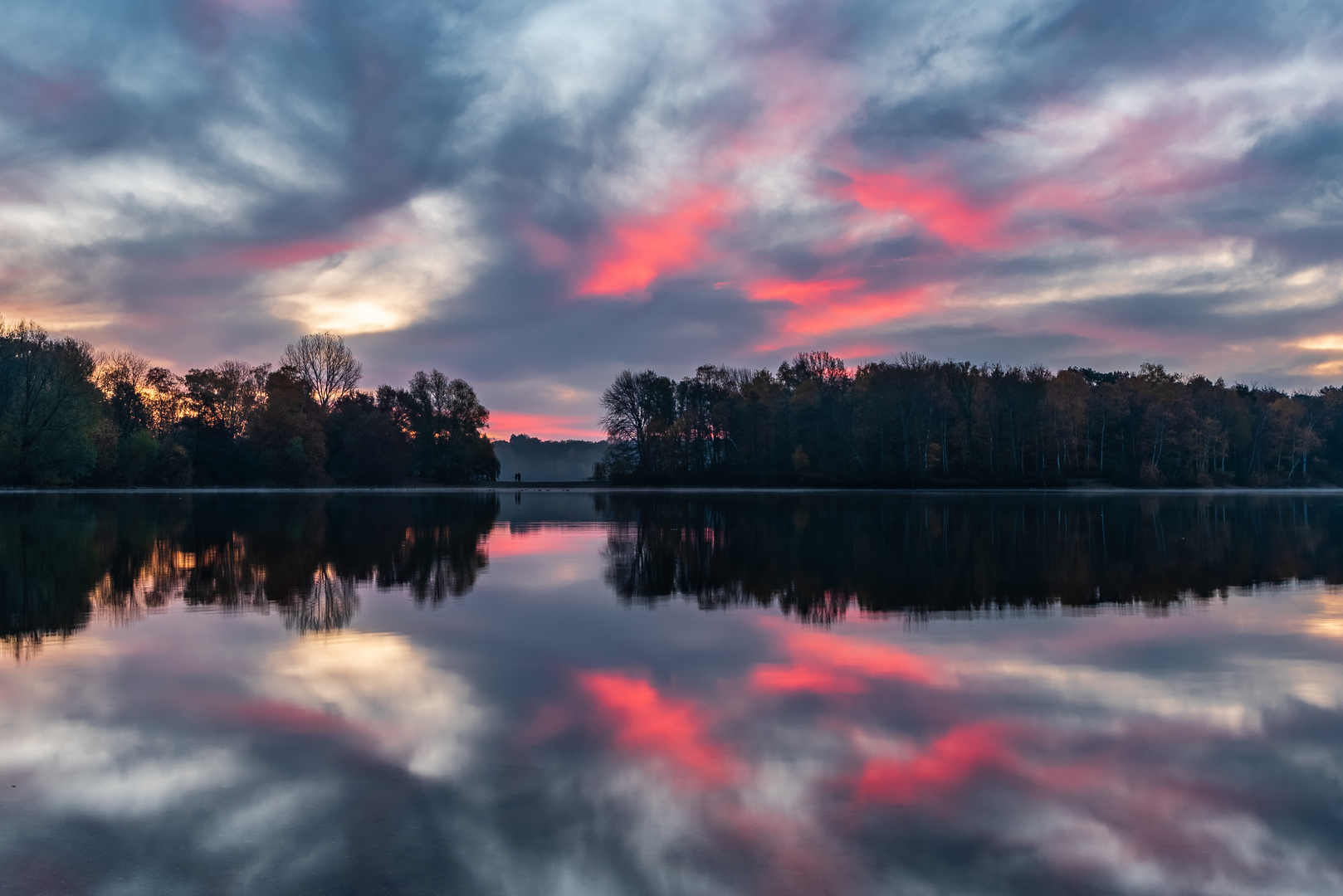 Morgenstimmung am Böllertsee