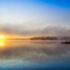 Morgenstimmung am Bostalsee