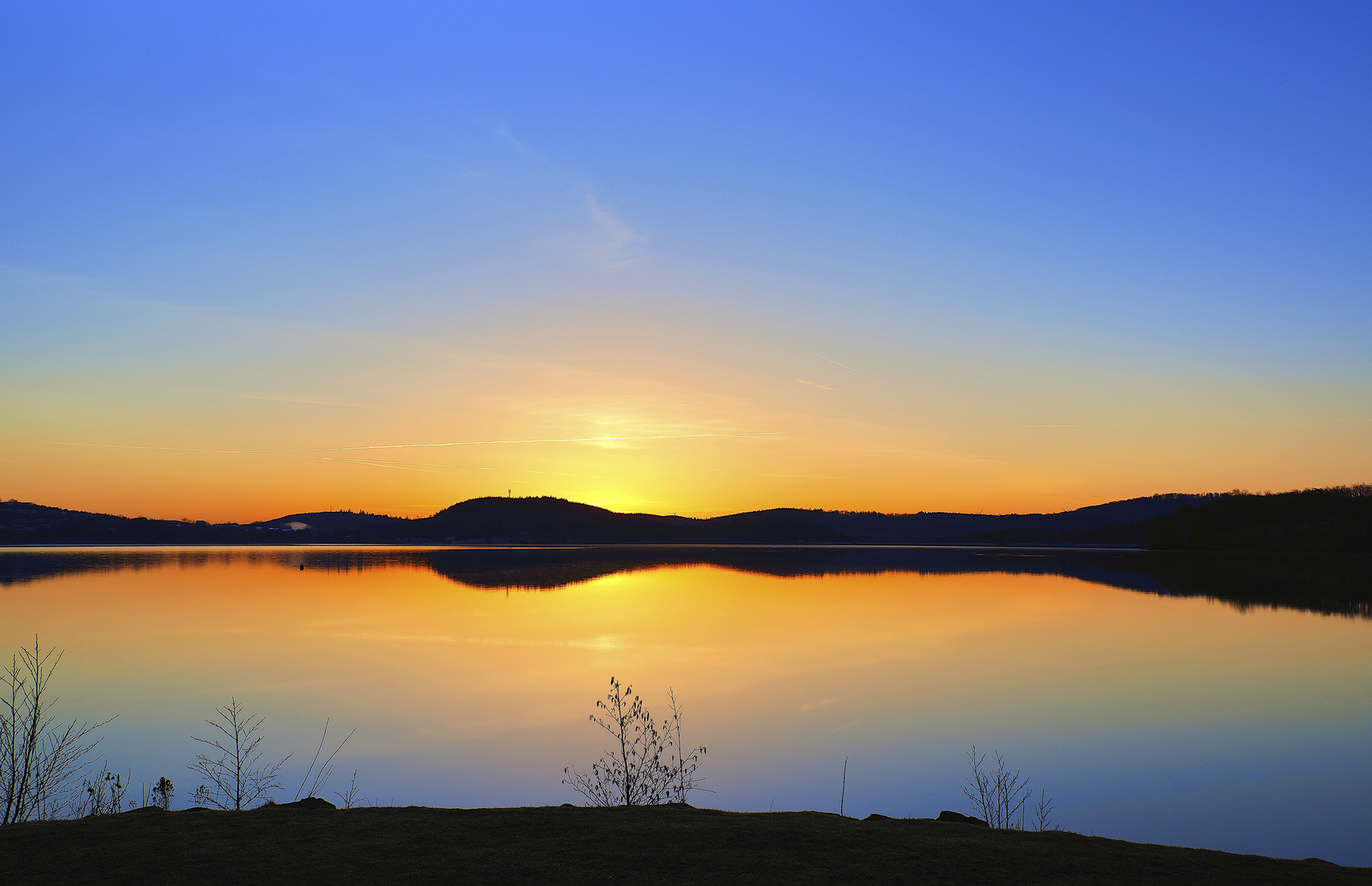 Morgenstimmung am Bostalsee