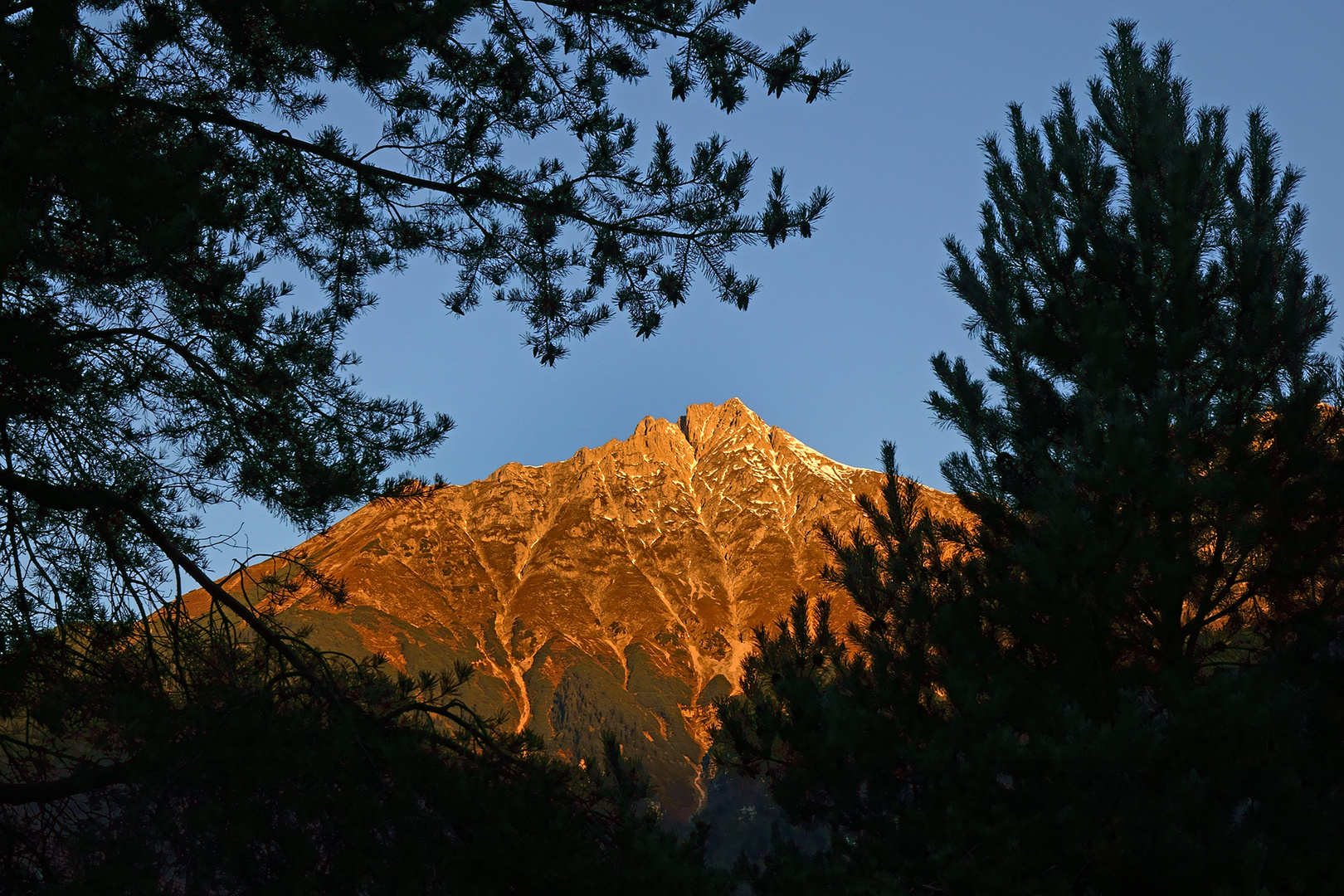 Morgenstimmung am Brandjoch 