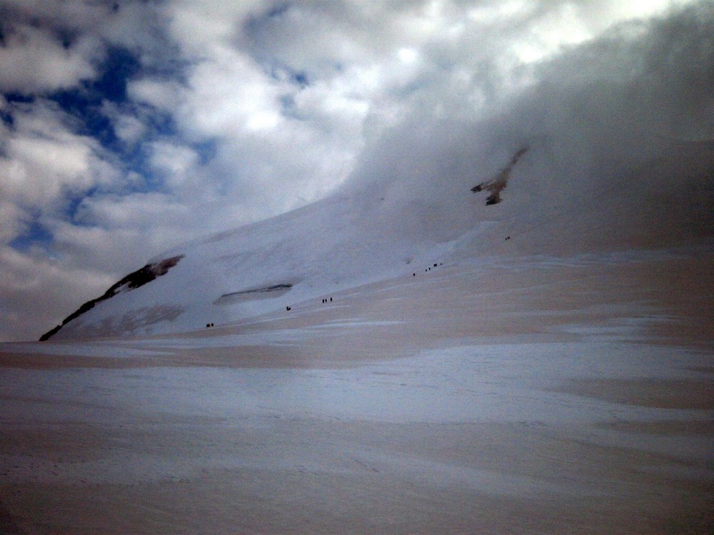 Morgenstimmung am Breithorn von Jochen Lindig 