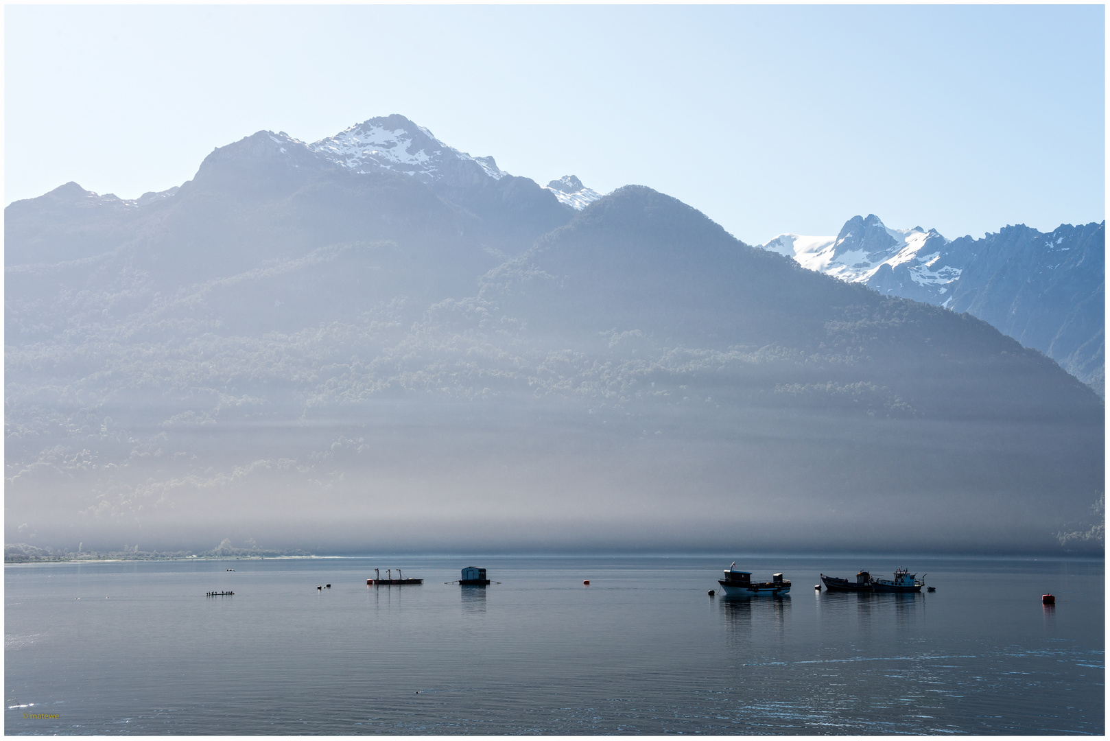 Morgenstimmung am Canal - Patagonien/Chile