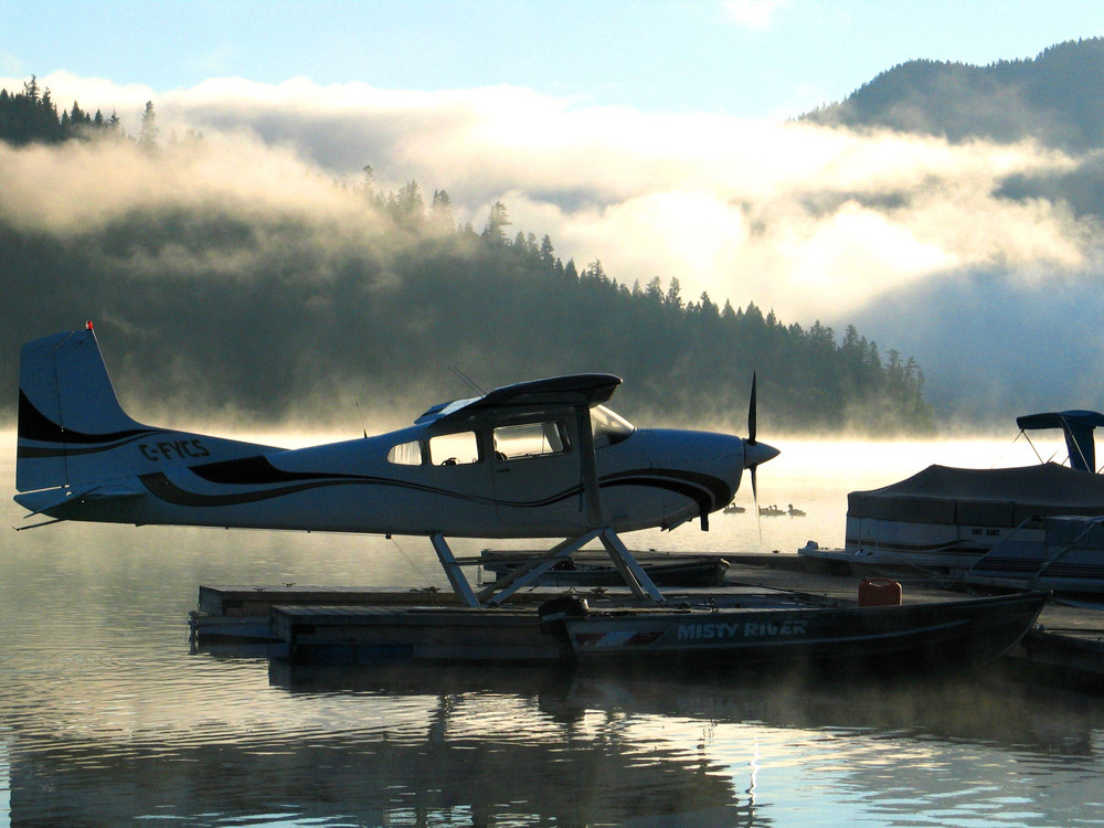 Morgenstimmung am Canim Lake