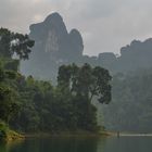 Morgenstimmung am Cheow Lan Lake