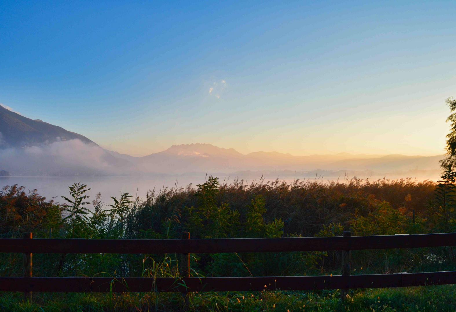 Morgenstimmung am Comer See