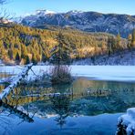 Morgenstimmung am Crestasee