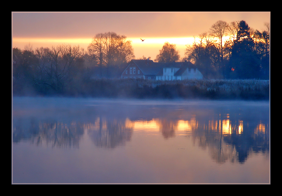 Morgenstimmung am Deich