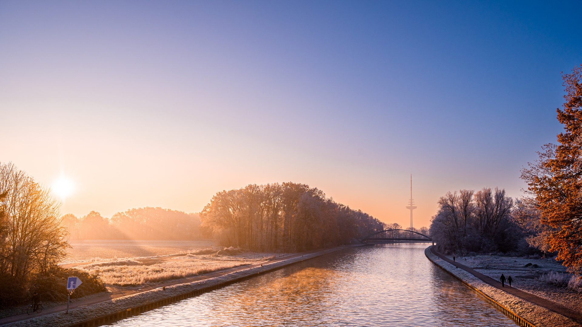 Morgenstimmung am Dortmund-Ems-Kanal