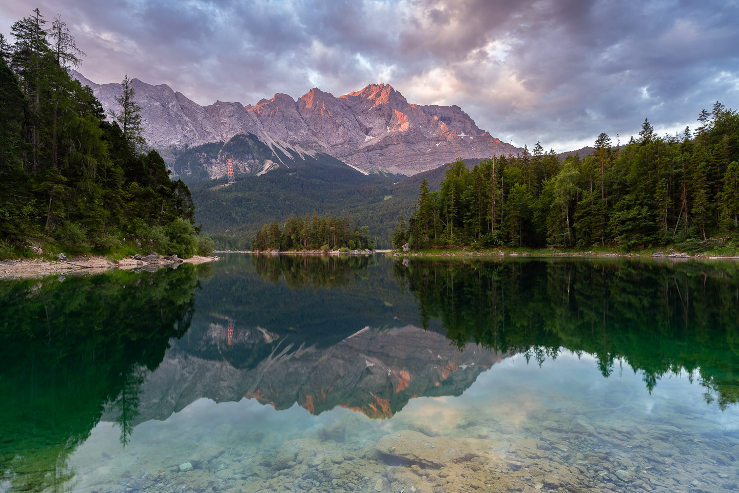 Morgenstimmung am Eibsee