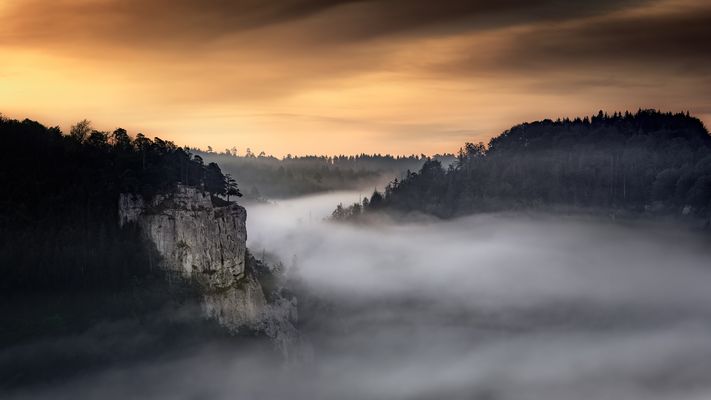 Morgenstimmung am Eichfelsen