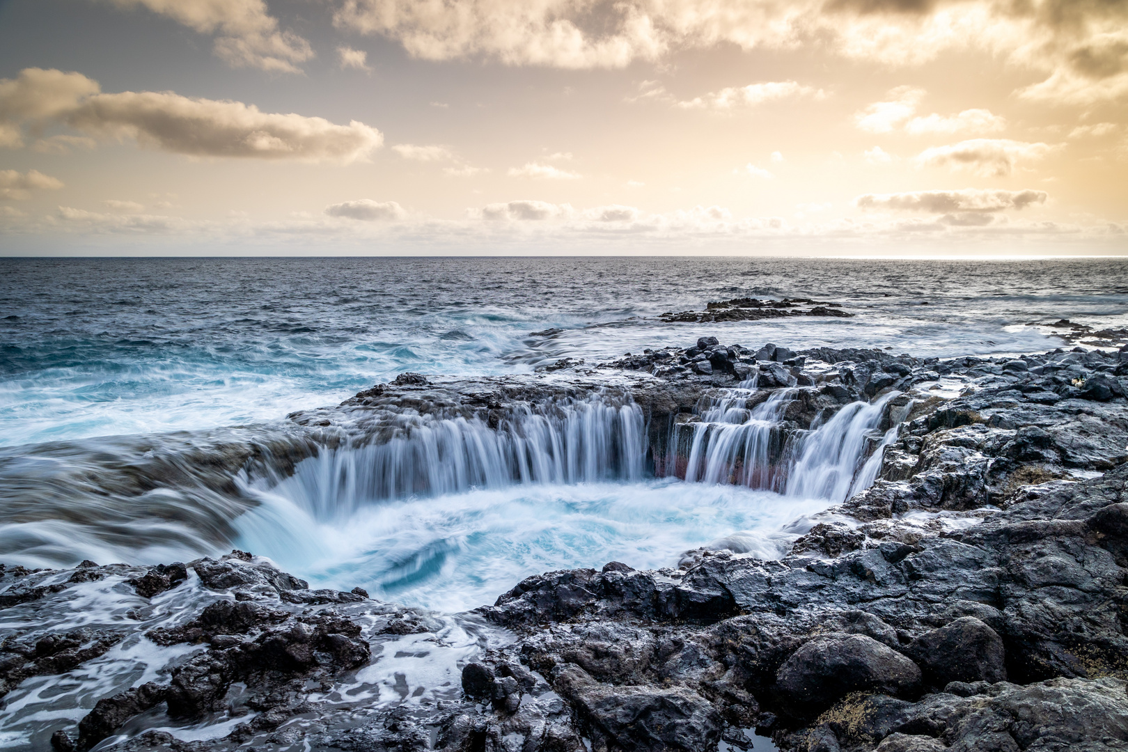 Morgenstimmung am El Bufadero auf Gran Canaria