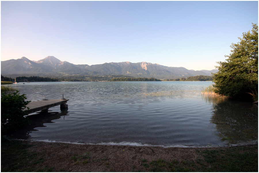 Morgenstimmung am Faaker See