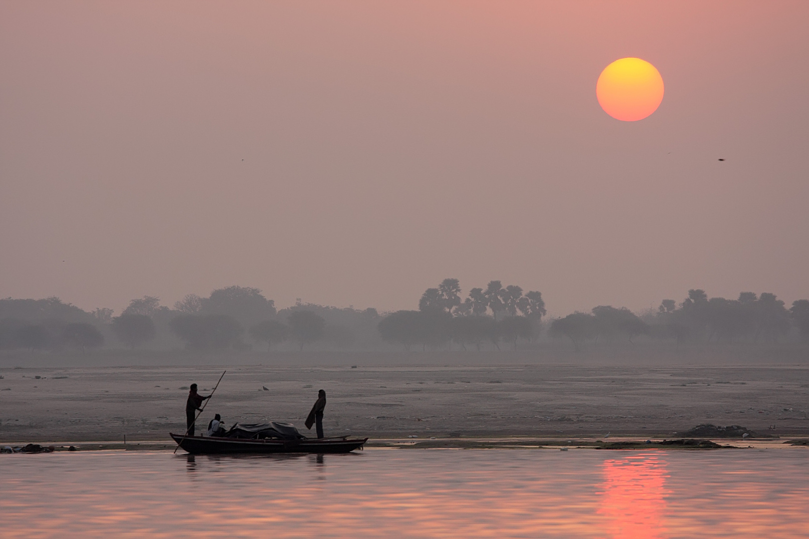 Morgenstimmung am Ganges