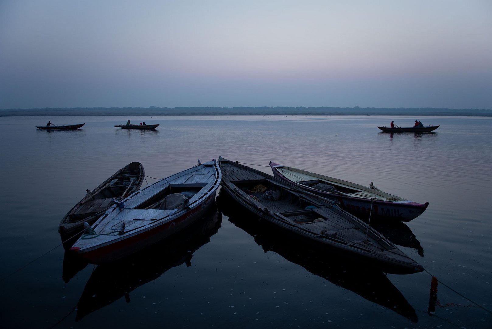 Morgenstimmung am Ganges