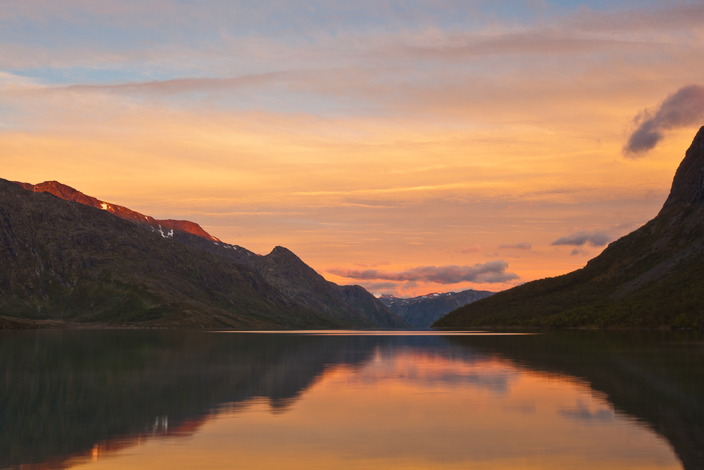 Morgenstimmung am Gjende