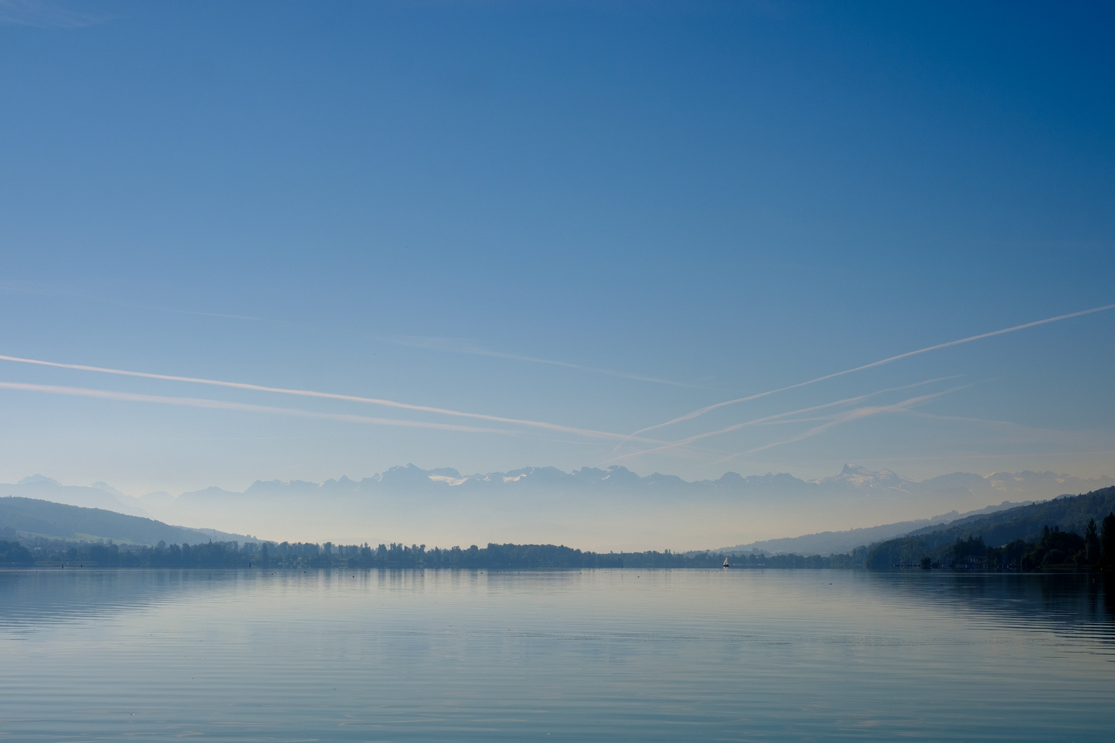 Morgenstimmung am Hallwiler See