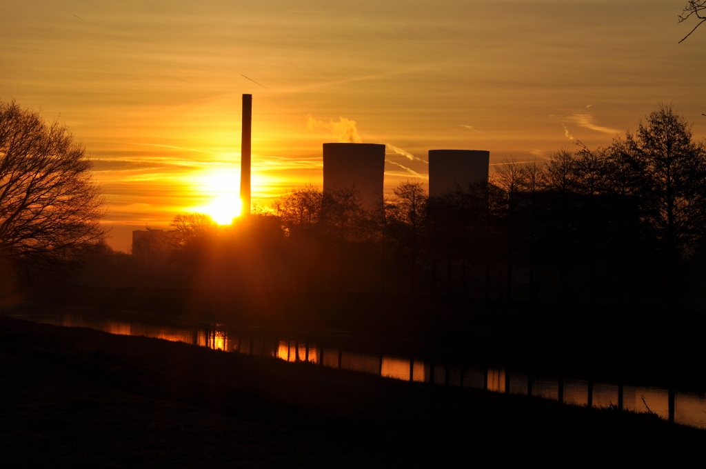 Morgenstimmung am Hamm-Datteln Kanal bei Hamm