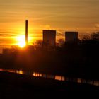 Morgenstimmung am Hamm-Datteln Kanal bei Hamm