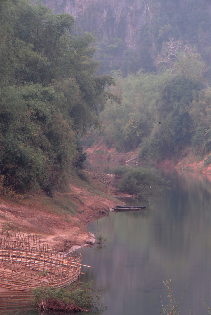 Morgenstimmung am Hin Boun River