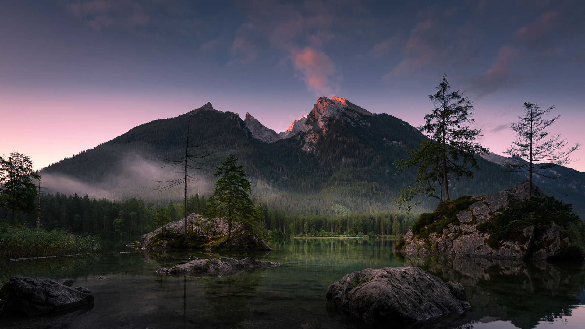 Morgenstimmung am Hintersee