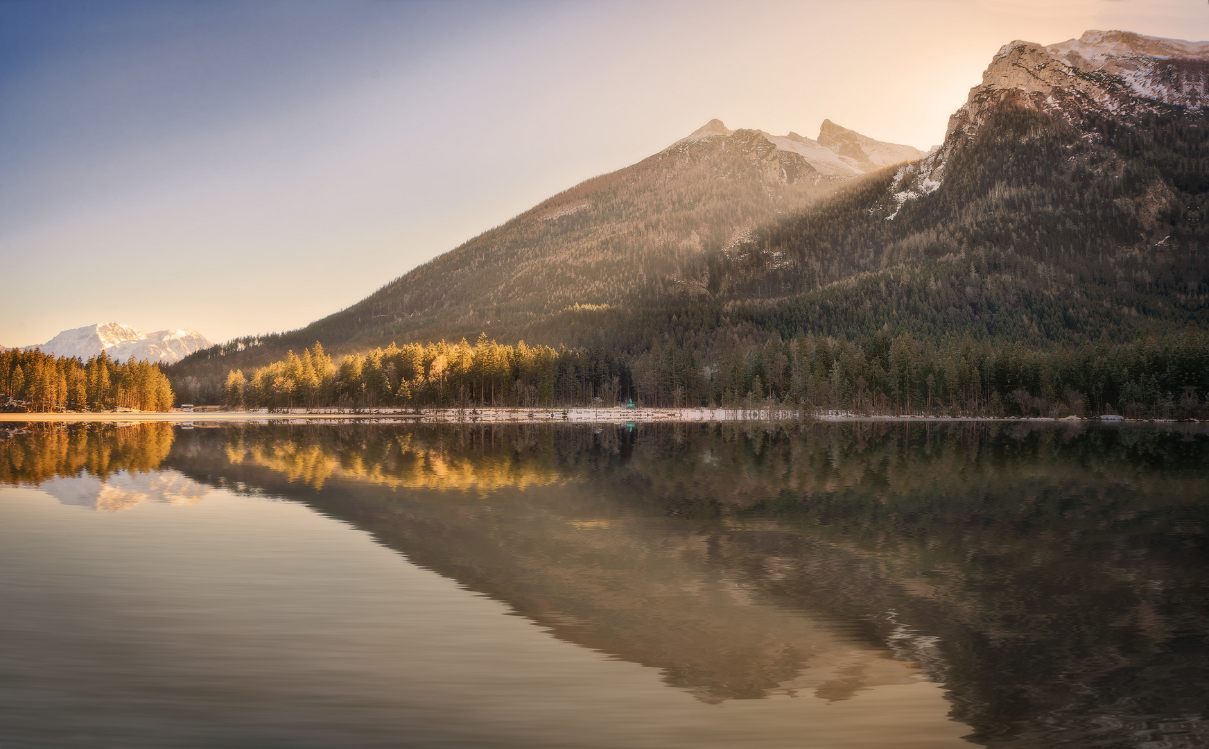 Morgenstimmung am Hintersee