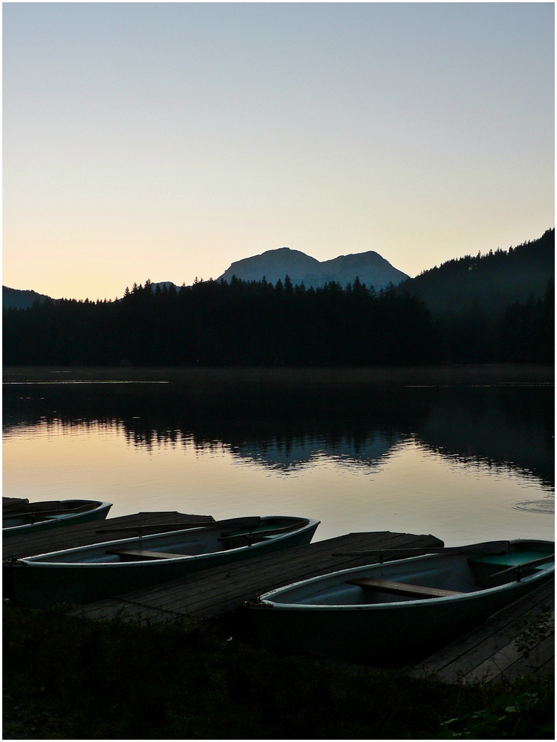 Morgenstimmung am Hintersee II