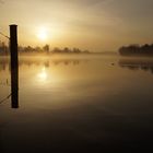 Morgenstimmung am Hochrhein bei Büsingen