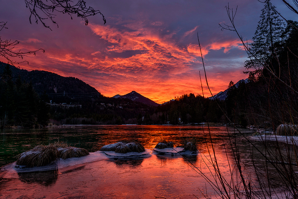 Morgenstimmung am Hüttenmühlsee