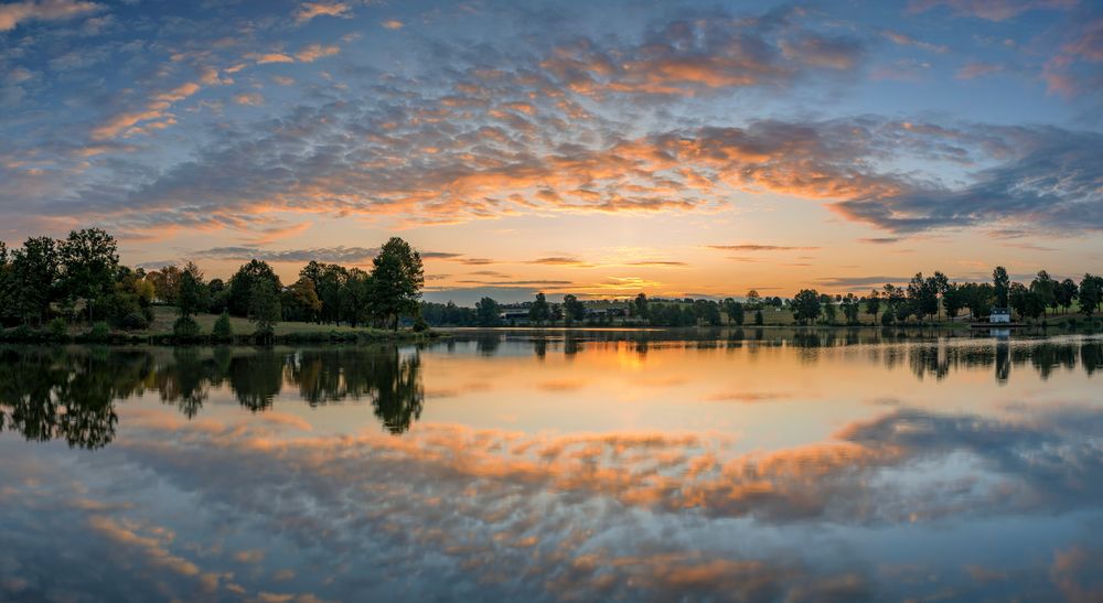 *Morgenstimmung am Keller Stausee*