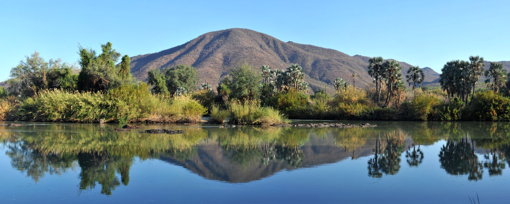 Morgenstimmung am Kunene River