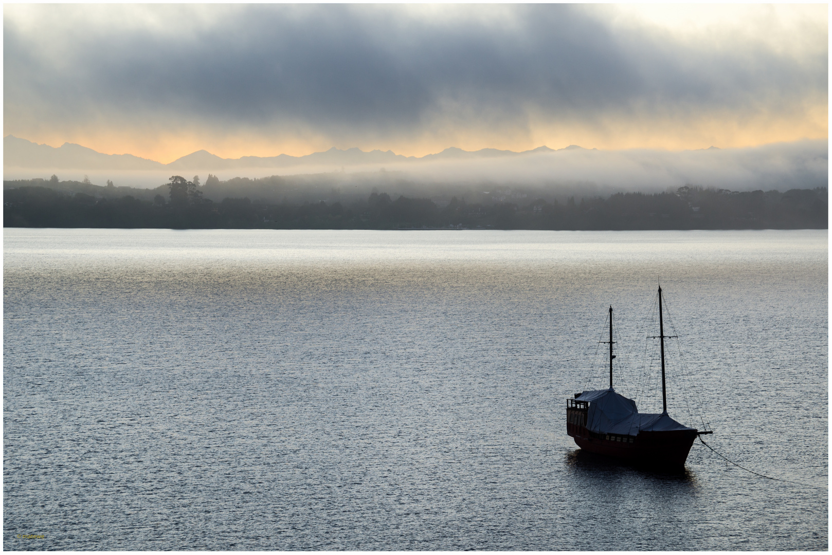 Morgenstimmung am Lago Llanguihue - Chile