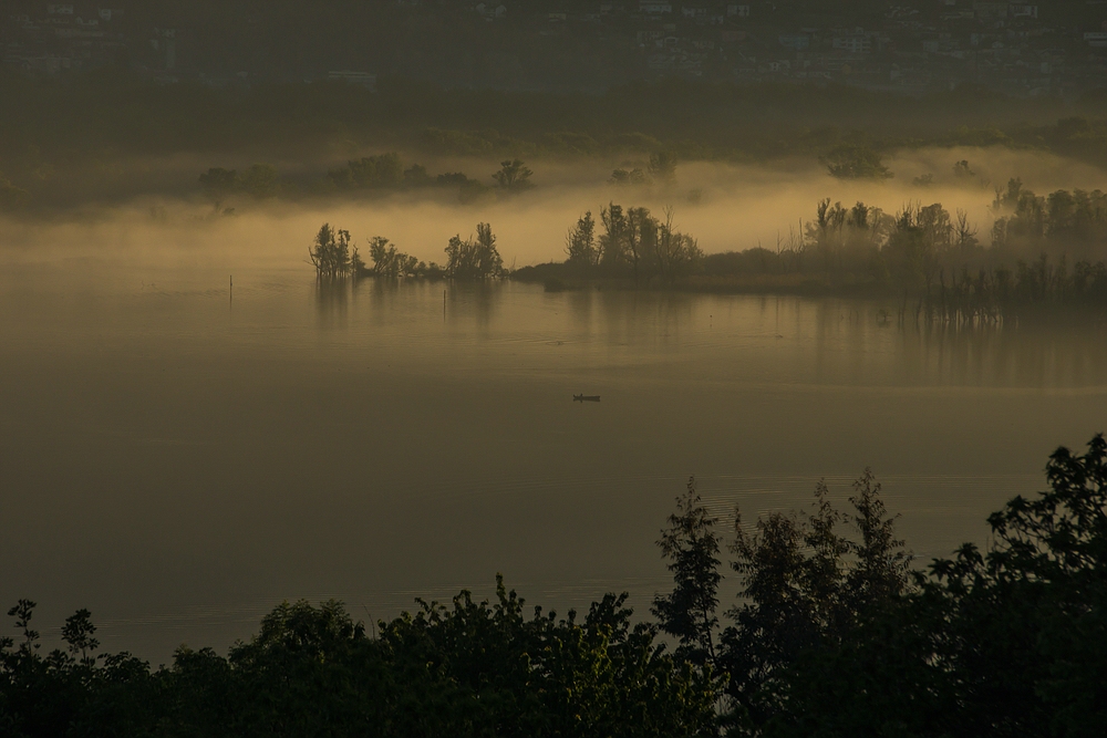 Morgenstimmung am Lago Maggiore