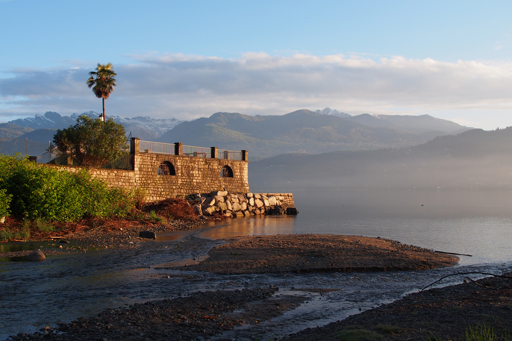 Morgenstimmung am Lago Maggiore bei Baveno