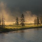 Morgenstimmung am Lewis River / Yellowstone