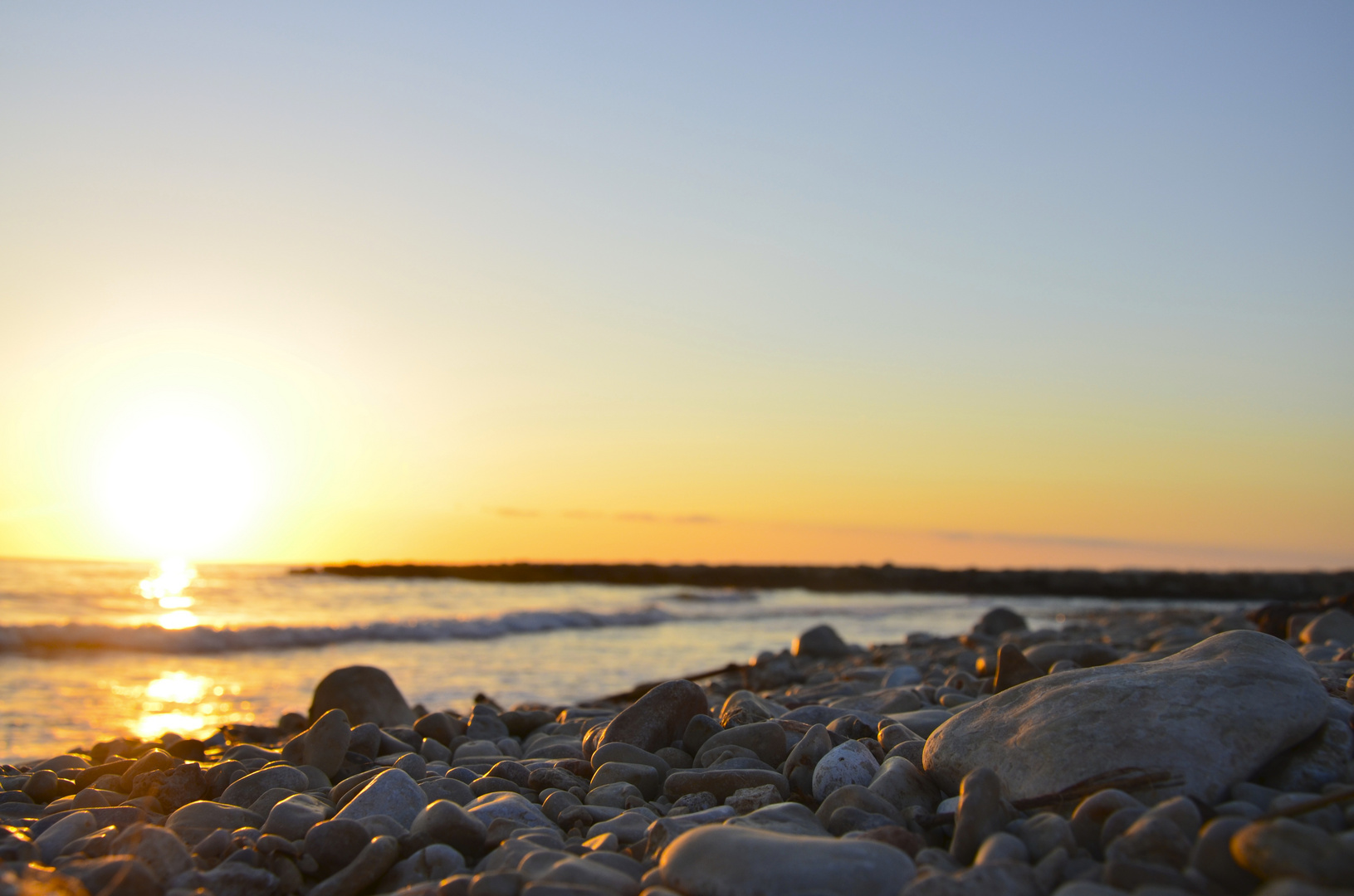 Morgenstimmung am Meer