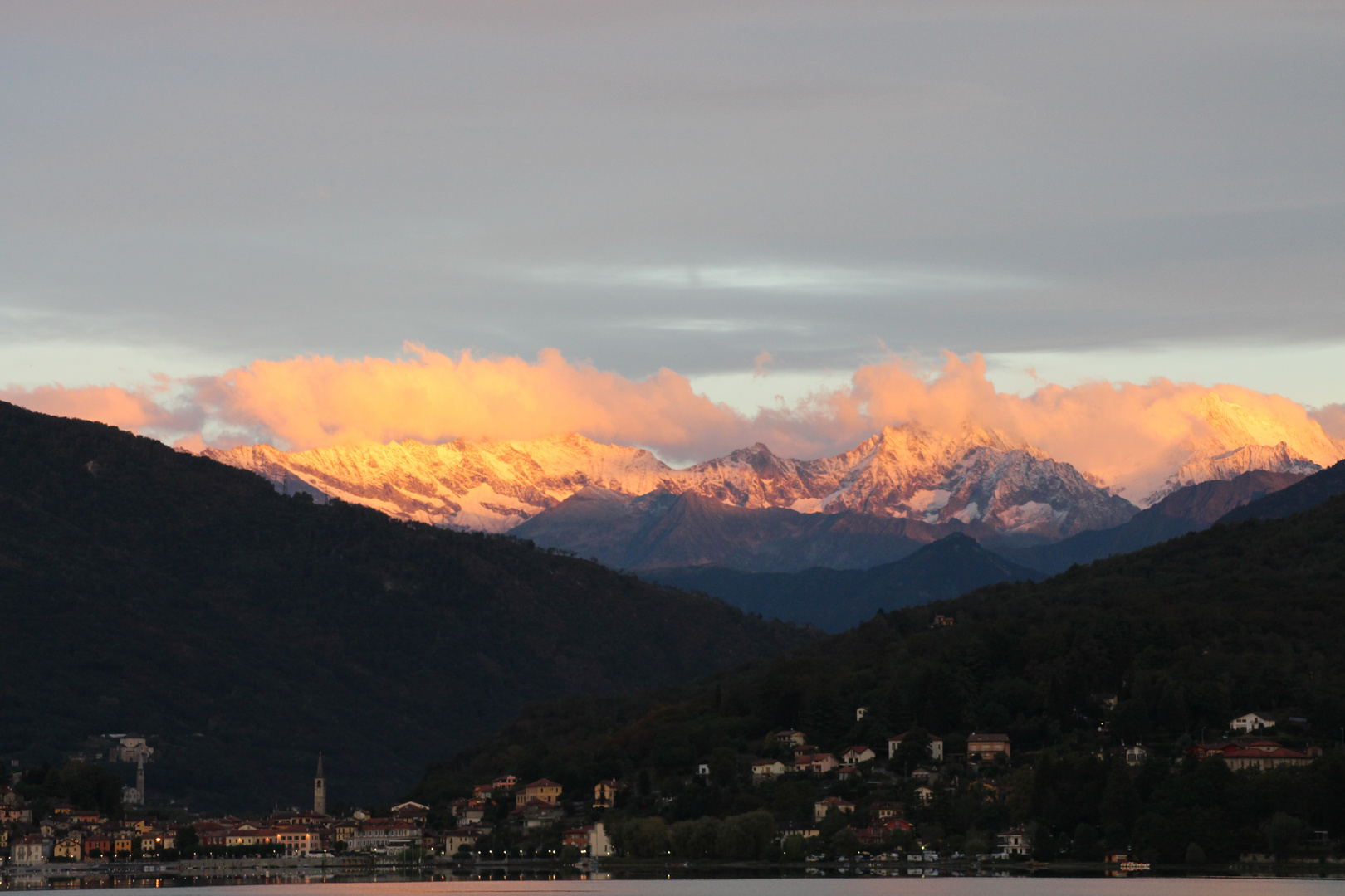 Morgenstimmung am Mergozzo See