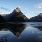 Morgenstimmung am Mitre Peak